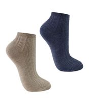 2 Pares Calcetín Bamboo Relieve Monarch