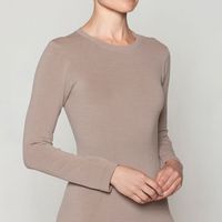 Polera Lana Merino Nogal Monarch