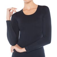 Polera Manga Larga Esencial Azul Marino Monarch