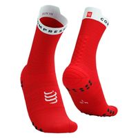 Calcetín Pro Racing v4.0 Run High Rojo Compressport