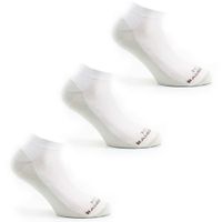 3 Pares Calcetin Cobre + Bamboo Corto Largo 0/4 Blanco