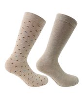 2 Pares Calcetín Bamboo Triangulo Peruggi