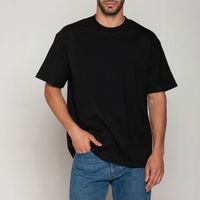 Polera Algodón Oversize Negro Tais