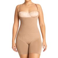 Body Reductivo Con Pierna Nude