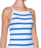 Polera Rayada Halter Lasst