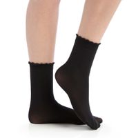 2 Unidades Soquet Opaco Negro