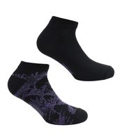 2 Pares Calcetín Bamboo Palmeras Peruggi