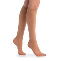 2 Unidades Minimedia Punta Transparente Beige Natural