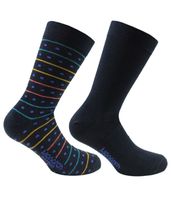 2 Pares Calcetín Bamboo Puntitos Monarch