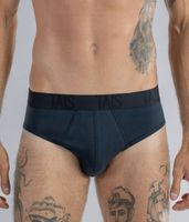 2 Unidades Slip Cotton Spandex Azul Happy Boolls