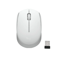 Mouse inalámbrico Logitech M170 blanco