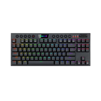 Teclado Gamer Redragon Cableado Horus TKL K622SP Switch Red RGB Negro