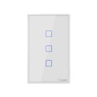 Interruptor De Pared Táctil WiFi Sonoff TX 3 Canales Blanco