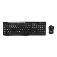 Kit Teclado + Mouse Logitech MK270 Español negro