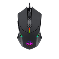 Mouse Gamer Redragon Centrophorus M601 RGB Negro