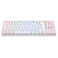 Teclado Mecánico Redragon K552W-RGB-SP Switch Red - Blanco