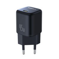 Cargador Rápido Baseus PicoGo GaN6 USB C 45W Negro