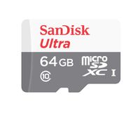 Sandisk MicroSDHC Ultra y MicroSDXC 64GB c/adaptador