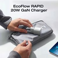 Cargador Rápido 20W con Cable EcoFlow