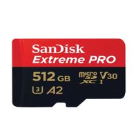 Sandisk MicroSD Extreme Pro SDXC 512GB