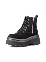 Botin Casual Mujer Eco Cuero Plataforma Weide DH87