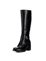 Bota Negro Casual Mujer Weide CZY582