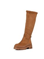 Botas Largas Mujer Casual Moda Gamuza Plataforma Weide HX511
