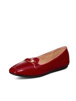 Mocasin Casual Mujer Vintage Charol Plano Weide YOU509