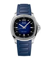 Reloj Mido Multifort TV Big Date Resina Azul