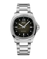 Reloj Mido Multifort TV Big Date Acero Grafito