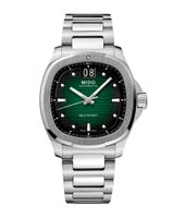 Reloj Mido Multifort TV Big Date Acero Verde