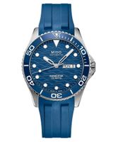 Reloj Mido Ocean Star 200 C Silicona Azul