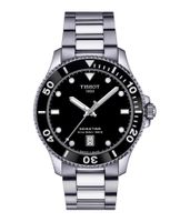 Reloj Tissot Seastar Acero Negro