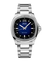 Reloj Mido Multifort TV Big Date Acero Azul