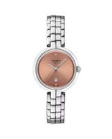 Reloj Tissot Flamingo Acero Café