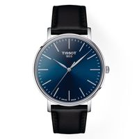 Reloj Tissot Everytime Cuero Azul