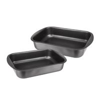 Juego de bandejas de Horno Gourmet 30 x 20 cm + 25 x 18 cm