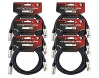 Pack 6  cable Microfono Serie c Xlr6M Kirlin Mpc6-280-6