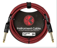 Cable de instrumento Kirlin Rojo 3Mts IWCX-201B-3R