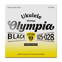 Set de Cuerdas Ukelele Soprano/Concierto XP-U2528/B Olympia