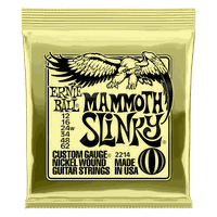 SET DE CUERDAS ERNIE BALL MAMMOTH SLINKY 12 – 62