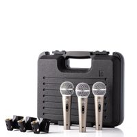 Kit Microfono dinámico unidireccional DM-1500KIT ISK