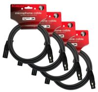 Pack 4 cable Microfono Serie c Xlr3M Kirlin Mpc4-470Pb-3