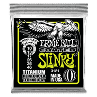 SET DE CUERDAS ERNIE  BALL SLINKY TITANIUM 10 - 46