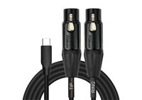 Cable USB-C a 2 XLR Hembra 2M UY-C-391XE-2 Kirlin