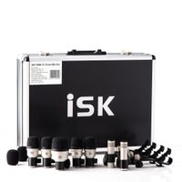 Set de Micrófonos para bateria piezas DSM-7C ISK
