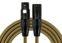 Cable microfono estandar XLR 10M Amarillo MWC-270PB-10-BYA