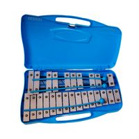 Metalófono Cromático 25 Tonos Azul All25W + Baqueta adicional