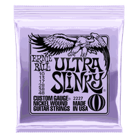 SET DE CUERDAS ERNIE  BALL ULTRA SLINKY 10 – 48