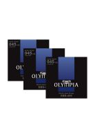 Pack 3 Set De Bajo 5 Cuerdas Olympia Ebs-455